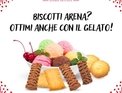 Biscotti Arena: Ottimi anche con il gelato!